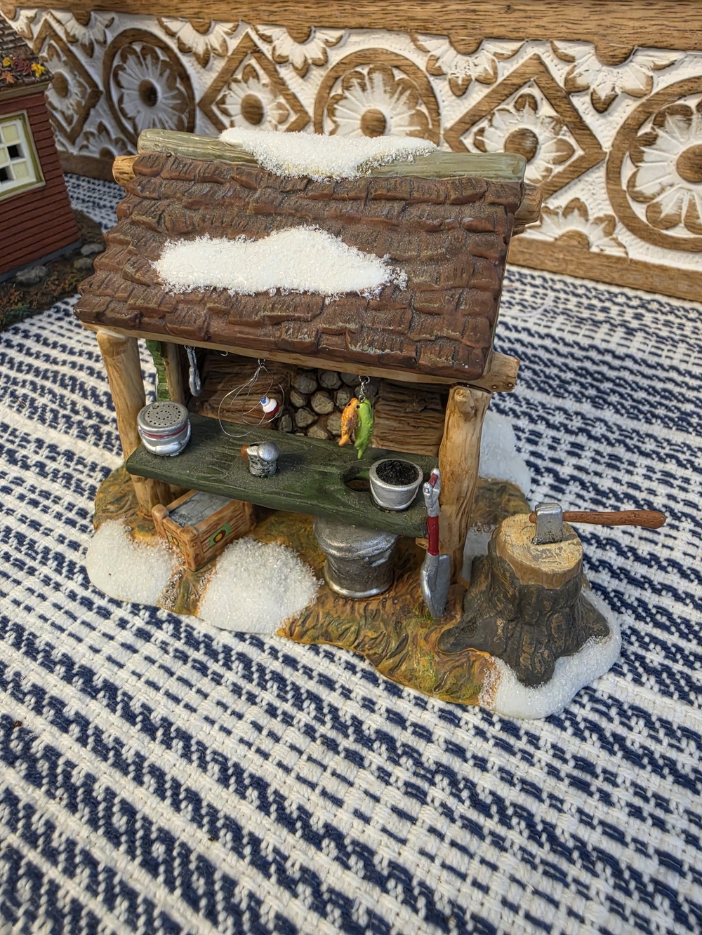 Department 56 Simple Traditions Pine Isles 2004 Fishing Shack